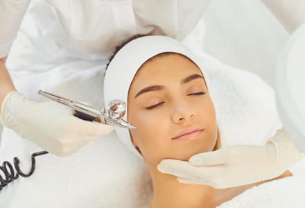 Oxygen facials